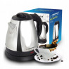 Електрическа кана Esperanza EKK016S, 1450W, 1 литър, Скрит нагревател, Инокс
