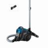 Прахосмукачка с контейнер BOSCH BGS05A220, 700W, HiSpin мотор, Филтър EPA H 12, PureAir, 1.5L, Ергономичен дизайн, Синя