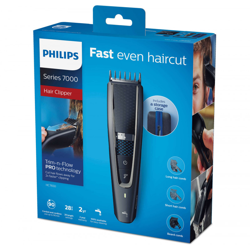 Машинка за подстригване Philips Hairclipper Series 7000 (HC7650/15 ...