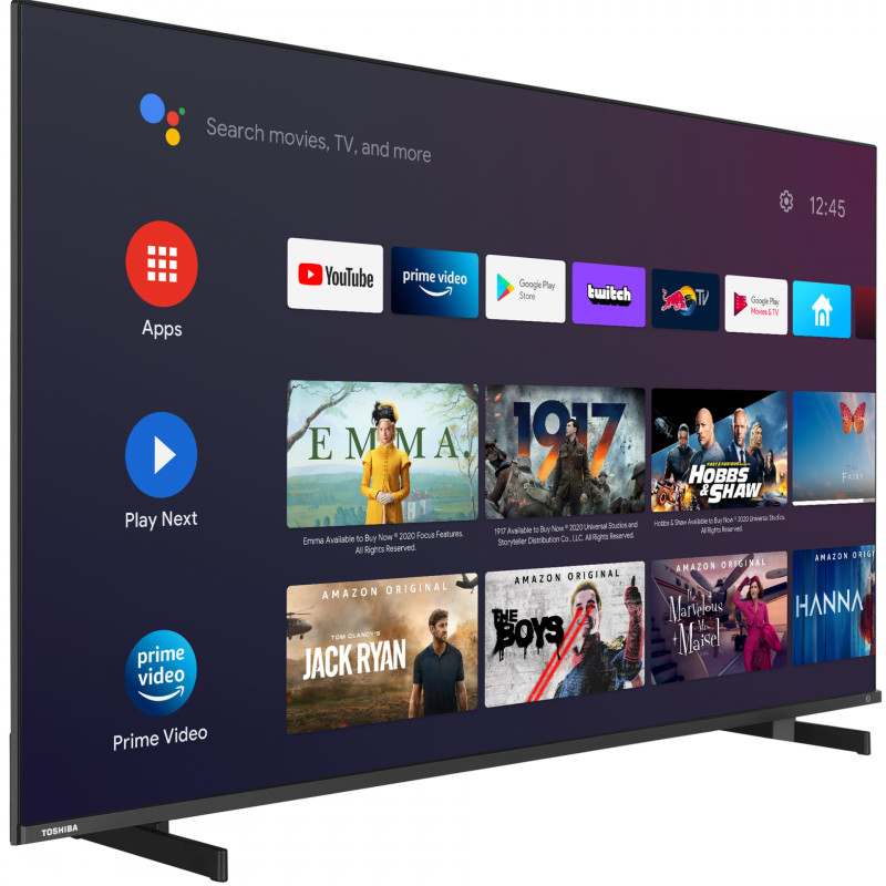 Телевизор Toshiba 55QA5D63DG, 139 см, 55 inch, Android, SMART TV ...