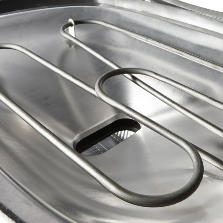 Електрическо барбекю Weber Q1400 WB 52020079, 2200 W, 43x32 cm, Капак и корпус от лят алуминий, Подвижна тава за мазнини, Тъмносив