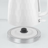 Електрическа кана Russell Hobbs Honeycomb 26050-70, 3000 W, 1.7 л, Стомана, Чучур без подливане, Бял