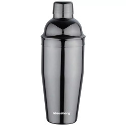 Шейкър за коктейли Klausberg KB 7648, 750 ml, Огледален, Графит/сив