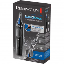 Тример за детайли Remington NE3870 NANOSeries Lithium, 2 глави, Закръглен връх, Водоустойчив, Черен/син