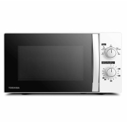 Микровълнова фурна Toshiba MWP-MM20PWH 700W, 20L, 5 нива, Размразяване, Осветление, Бял