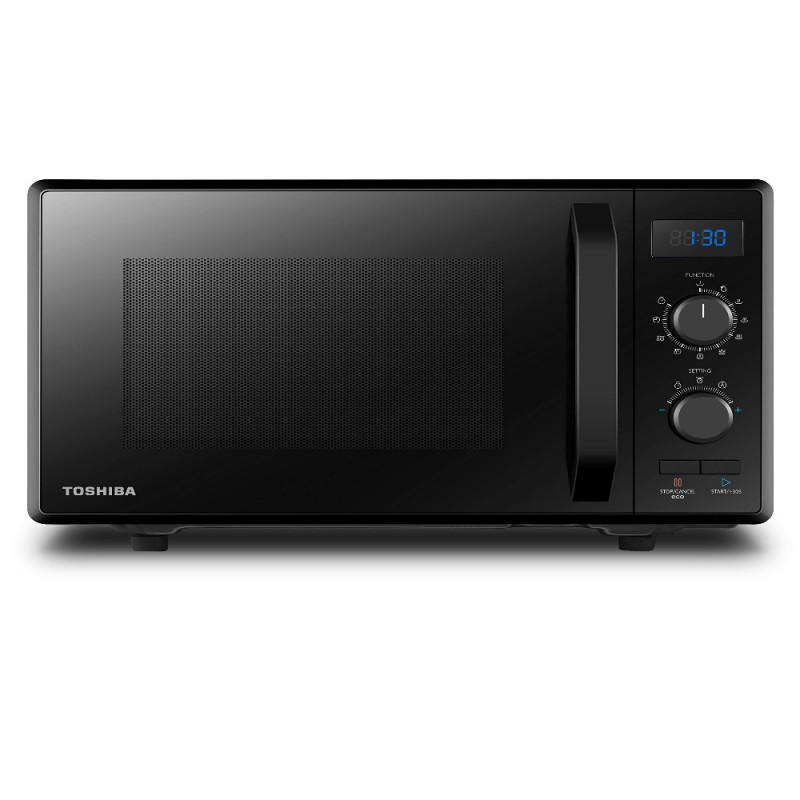 Микровълнова фурна Toshiba MW2-AG23PBK, 23 л, 900W, Grill 1000W, Дигитален дисплей, Таймер, Черен