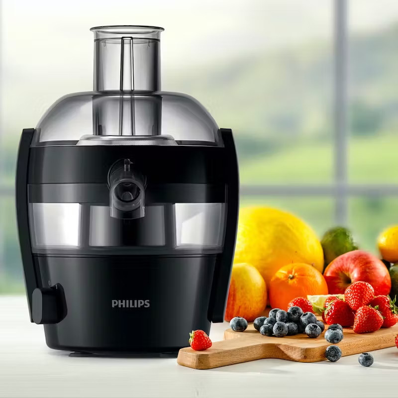 Сокоизстисквачка Philips HR1832/00, 500W, 1.5L, QuickClean, Без ...