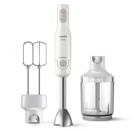Пасатор Philips Daily Collection ProMix HR2546/00, 700W, 500ml, 2 скорости, Турбо, Бял