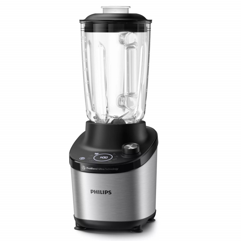 Блендер Philips HR3760/00, 1500W, 2L, ProBlend Ultra, Високоскоростен, Импулс, Черен