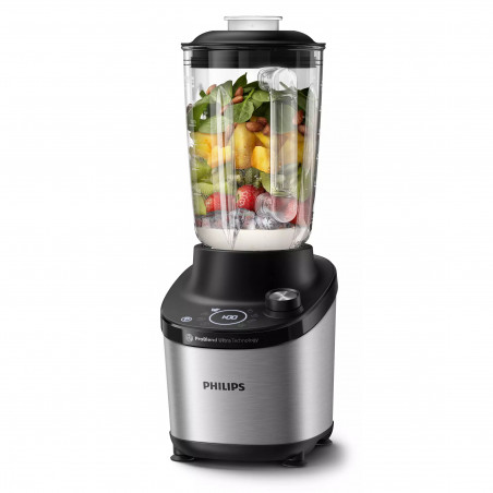 Блендер Philips HR3760/00, 1500W, 2L, ProBlend Ultra, Високоскоростен, Импулс, Черен