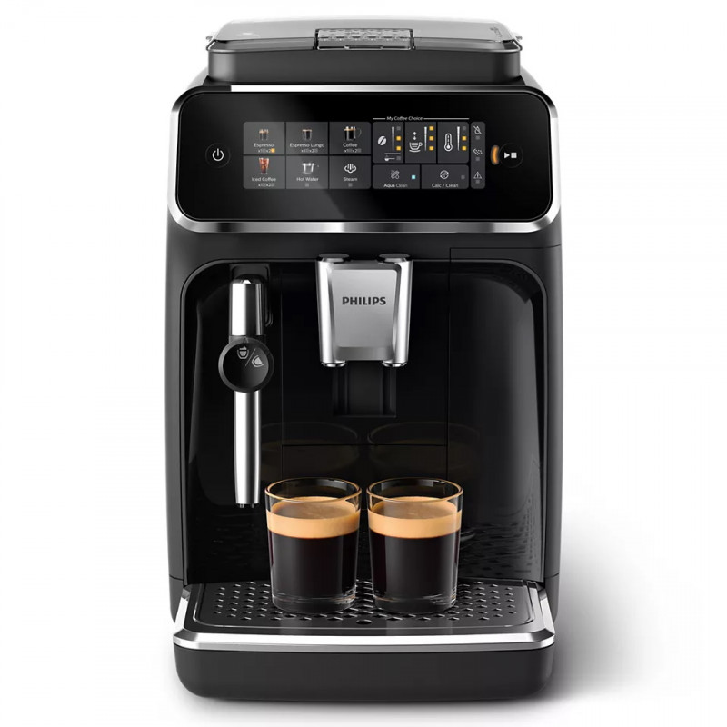Кафеавтомат Philips EP3321/40, 230W, 1.8L, AquaClean, Touchscreen, Автоматична, Черен