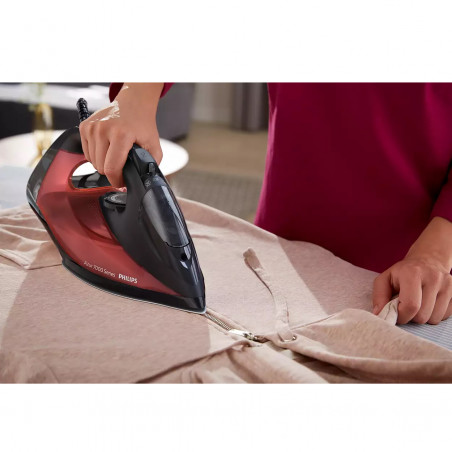 Ютия Philips DST7022/40, 2800W, 250g/min, 300ml, Quick Calc Release, SteamGlide Elite, Червен