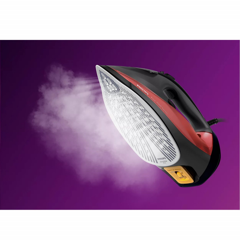 Ютия Philips DST7022/40, 2800W, 250g/min, 300ml, Quick Calc Release, SteamGlide Elite, Червен
