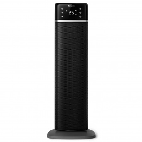 Енергоспестяващ керамичен отоплителен уред Philips CX5120/11, 2000W, 20 м2, Таймер, AI, Черен