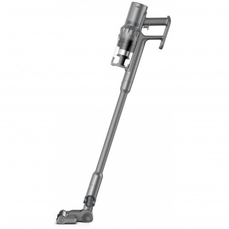 Вертикална прахосмукачка AENO ASC0003, Безжична работа, 28 kPa, 2000 mAh, 500 ml, LED дисплей, 3 режима на работа, Миещ се филтър, Сив