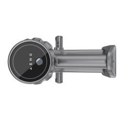 Вертикална прахосмукачка AENO ASC0003, Безжична работа, 28 kPa, 2000 mAh, 500 ml, LED дисплей, 3 режима на работа, Миещ се филтър, Сив