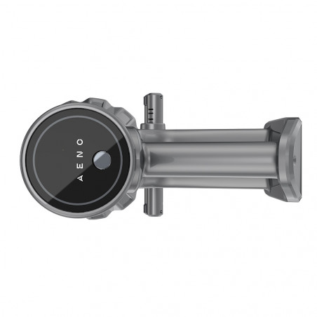 Вертикална прахосмукачка AENO ASC0003, Безжична работа, 28 kPa, 2000 mAh, 500 ml, LED дисплей, 3 режима на работа, Миещ се филтър, Сив