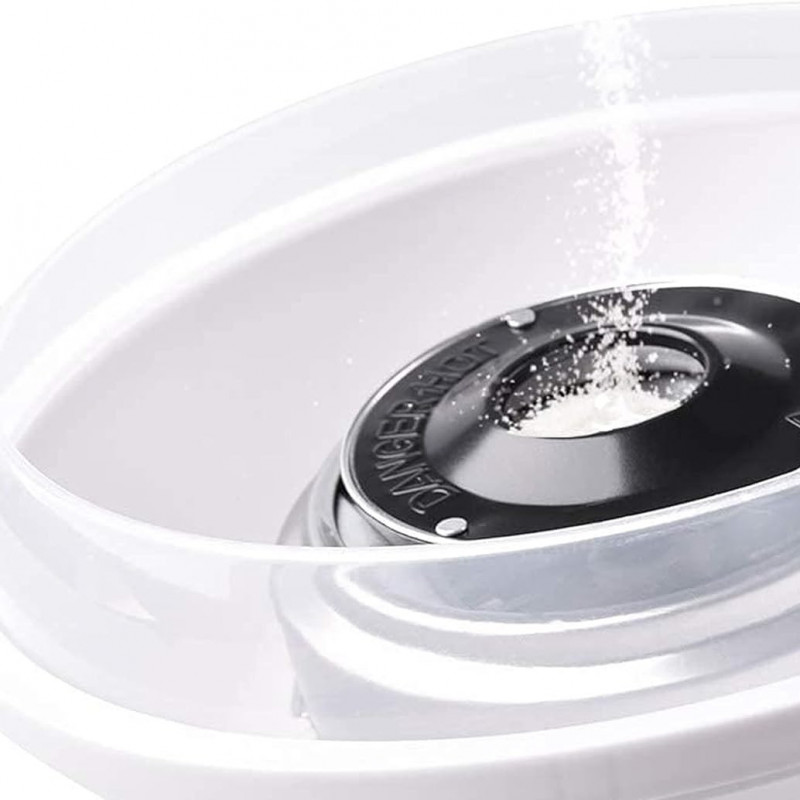 Уред за захарен памук Beper P101CUD250, 500W, 30 см, Без BPA, Червен металик