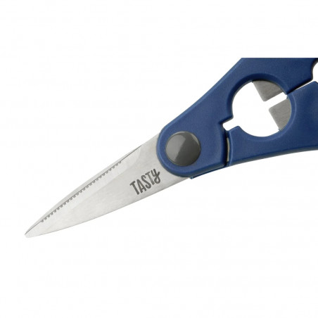 Кухненска ножица Tasty 678410, Отварачка за бутилки, 20 см, Неръждаема стомана, Син