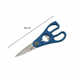 Кухненска ножица Tasty 678410, Отварачка за бутилки, 20 см, Неръждаема стомана, Син