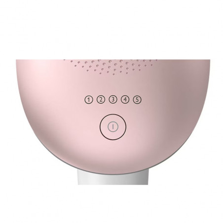 Фотоепилатор IPL Philips Lumea Advanced BRI920/00, 250000 импулса, SensoAdapt, Тример, Подвижна глава, LED, Бял/розов