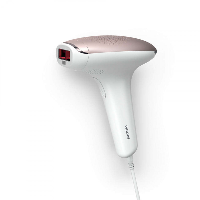 Фотоепилатор IPL Philips Lumea Advanced BRI920/00, 250000 импулса, SensoAdapt, Тример, Подвижна глава, LED, Бял/розов