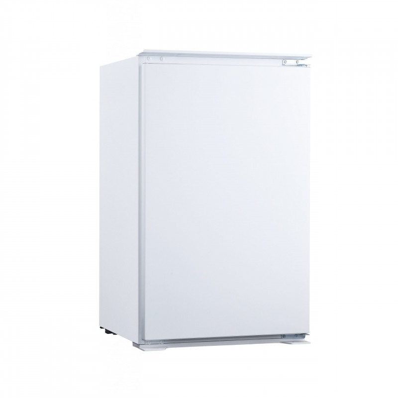 Хладилник с фризер Tesla RI1300H1, 129 Л, Енергиен Клас F, Smart Frost, LED, За вграждане, Бял