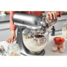 Планетарен миксер Artisan Elegance KitchenAid 5KSM185PSEMS, 300W, 4.8 л, Direct drive, 10 скорости, Инокс