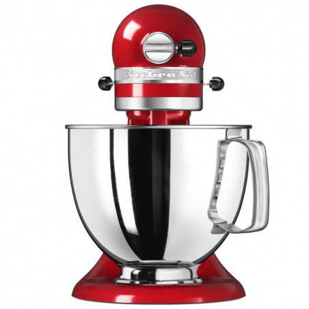 Планетарен миксер KitchenAid Artisan Elegance 5KSM125EER, 300 W, 4.8 л, Direct drive, 10 скорости, Червен