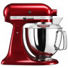 Планетарен миксер Artisan Elegance KitchenAid 5KSM175PSECA, 300 W, 4.8 л, Direct drive, 10 скорости, Candy Apple