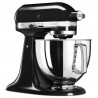 Планетарен миксер Artisan Elegance KitchenAid 5KSM175PSEOB, 300 W, 4.8 л, Direct drive, 10 скорости, Onyx Black