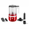 Акумулаторен чопър KitchenAid 5KFCB519EER, 12 V, 1.18 л, 3500 rpm/min, 2 скорости + Pulse, Без BPA, Empire Red