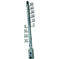 Стаен термометър Fackelmann 16370 Tecno, 16 см, Пластмаса, Черен