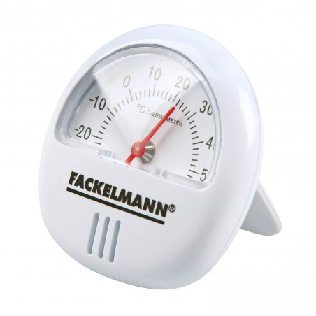 Термометър с магнит Fackelmann 16375 Tecno, 6 см, Бял