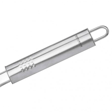 Шпатула с ренде за сирене Fackelmann 40436, 24 см, Неръждаема стомана, Кука за окачване, Сребрист