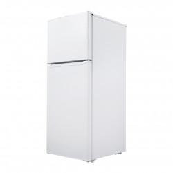 Хладилник с фризер Tesla RD1600H1, 151 Л, 123 см, Енергиен клас F, Автоматично размразяване, LED, Бял