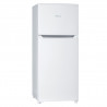 Хладилник с фризер Tesla RD1600H1, 151 Л, 123 см, Енергиен клас F, Автоматично размразяване, LED, Бял