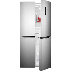 Хладилник с фризер Tesla RM3400FHXE, 329 Л, Енергиен клас A+, Total No Frost, Multi, DynaCool Air Flow, Инокс