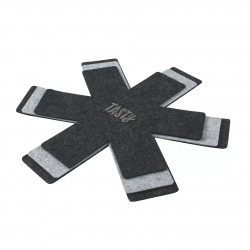 Протектори за тиган 3 бр Tasty Modern Cookware 678978, 3 размера, Филц, Черен/Сив