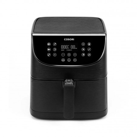 Фритюрник с горещ въздух Cosori Premium Air Fryer CP158-AF, 1700W, 5.5 л, 11 програми, Таймер, Черен