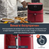 Фритюрник с горещ въздух Cosori Premium Air Fryer CP158-AF, 1700W, 5.5 л, 11 програми, Таймер, Червен