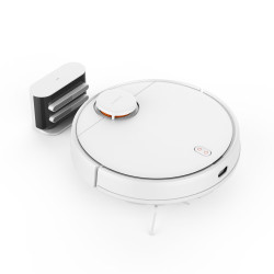 Робот прахосмукачка Xiaomi BHR5988EU S10 Robot Vacuum, 45 W, Картографиране, Гласов контрол, Мокро и сухо почистване Mi Home App, Бял