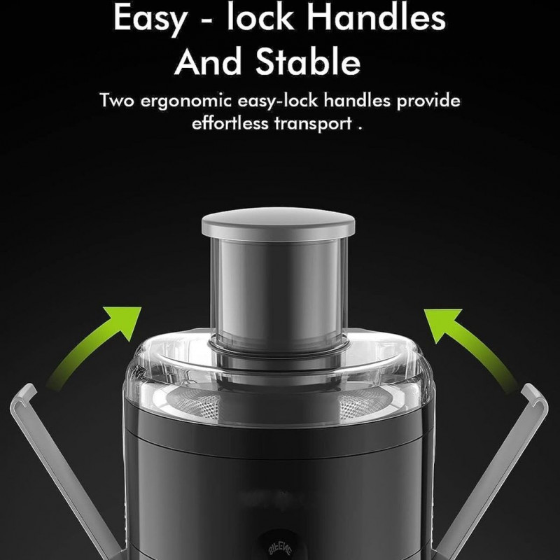 Сокоизстисквачка Royalty Line PJ-76111, 600W, 3 скорости+Pulse, 0.600 мл, Система против капене, Инокс