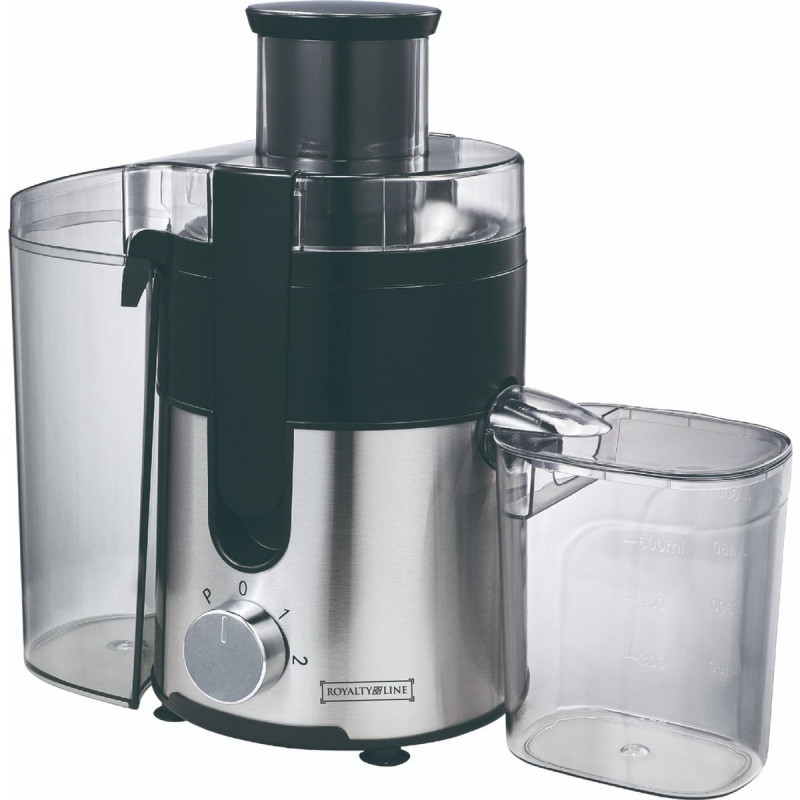 Сокоизстисквачка Royalty Line PJ-76111, 600W, 3 скорости+Pulse, 0.600 мл, Система против капене, Инокс