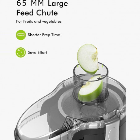 Сокоизстисквачка Royalty Line PJ-76111, 600W, 3 скорости+Pulse, 0.600 мл, Система против капене, Инокс