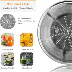 Сокоизстисквачка Royalty Line PJ-76111, 600W, 3 скорости+Pulse, 0.600 мл, Система против капене, Инокс