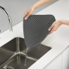 Сушилник-подложка за съдове Joseph Joseph Flume Large 85089, 43.5х31.5, Гума, Сив