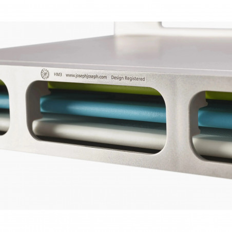 Комплект дъски за рязане Joseph Joseph Folio Slim 60199, 3 бр, 33x24 см, Двустранни, Монтаж под рафт, Сребрист