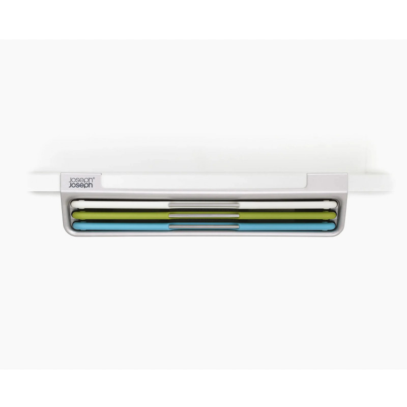 Комплект дъски за рязане Joseph Joseph Folio Slim 60199, 3 бр, 33x24 см, Двустранни, Монтаж под рафт, Сребрист