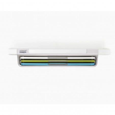 Комплект дъски за рязане Joseph Joseph Folio Slim 60199, 3 бр, 33x24 см, Двустранни, Монтаж под рафт, Сребрист